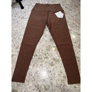 Beyond Yoga Spacedye High Waisted Midi Leggings heather brown size L